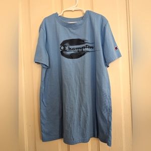 Youth Champion T-shirt Light Blue XL